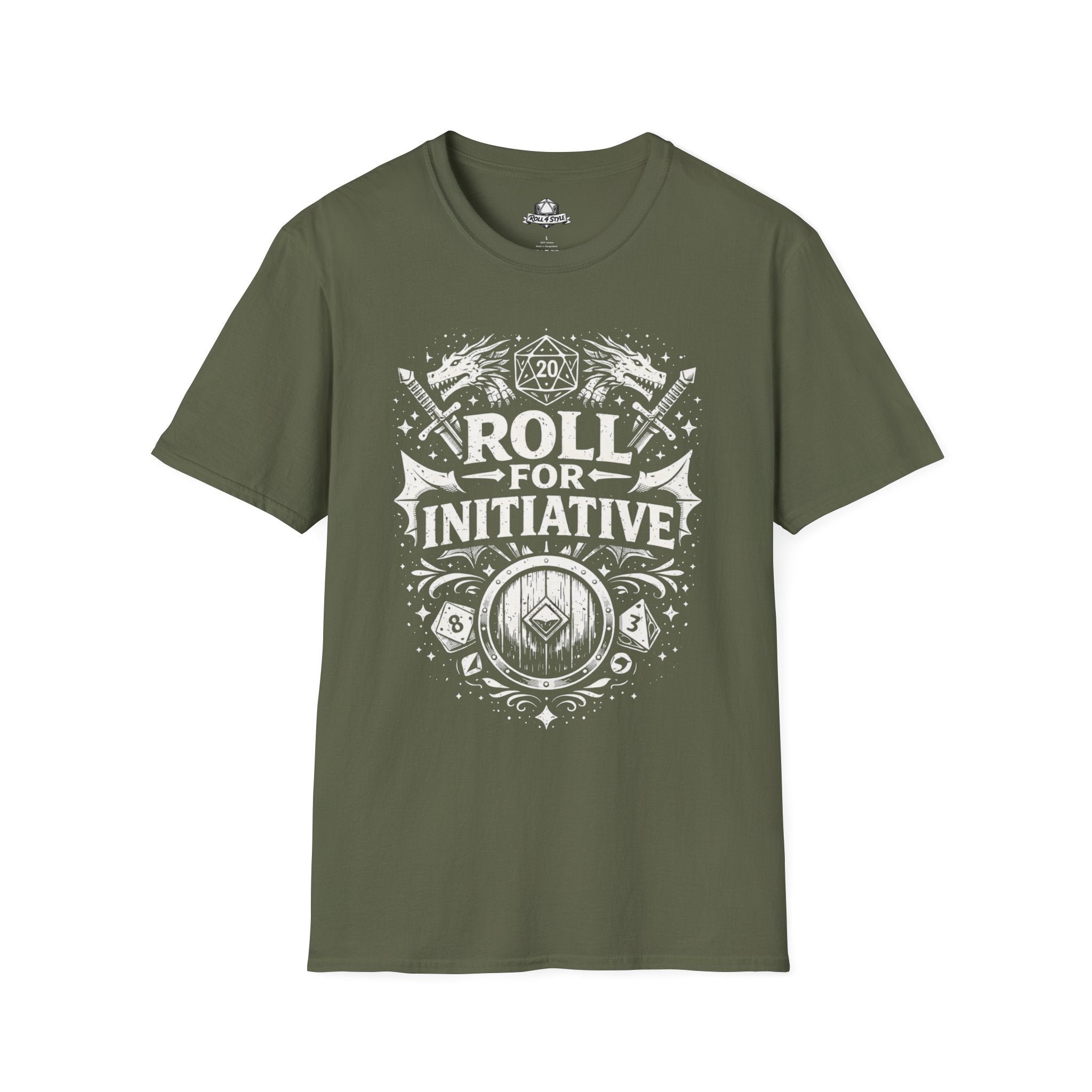 Roll For Initiative - T‑Shirt