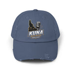 Kuna Business Podcast Distressed Cap — Vintage Idaho Microphone Hat