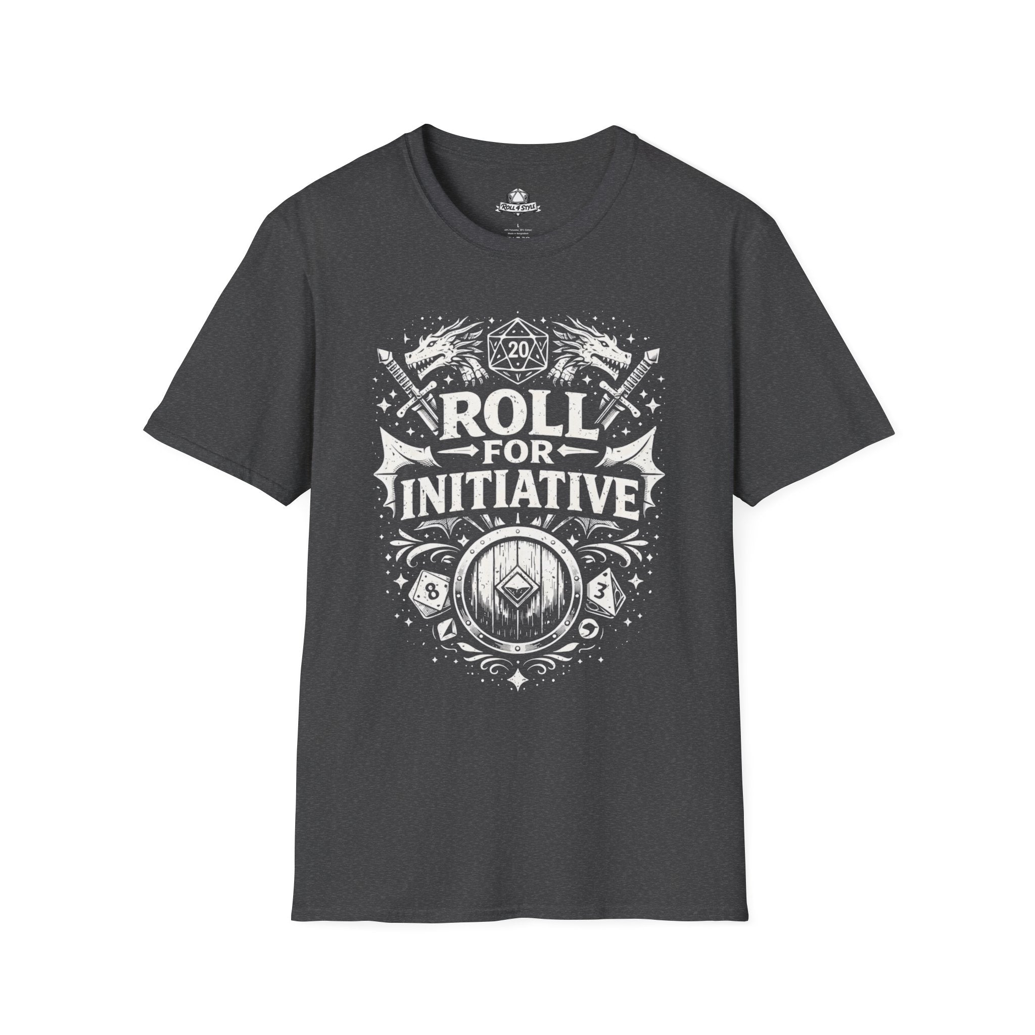 Roll For Initiative - T‑Shirt